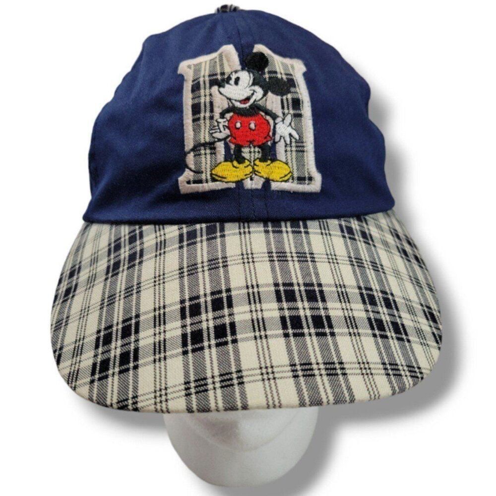 Vintage Mickey Mouse Hat OSFM - Unisex Vintage Disney Hat Embroidered Embroidery
